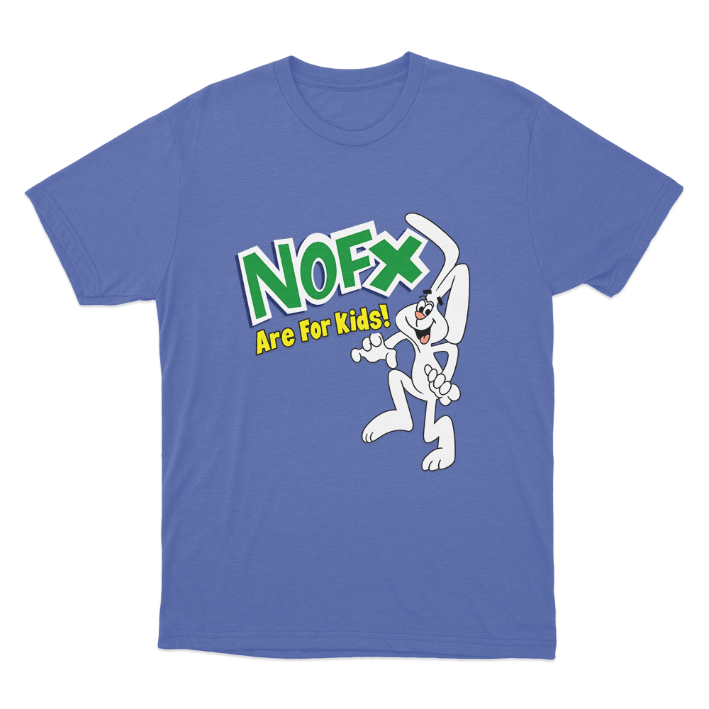 NOFX Are For Kids Unisex T Shirt Blue NOFX Are For Kids Unisex T Shirt Blue