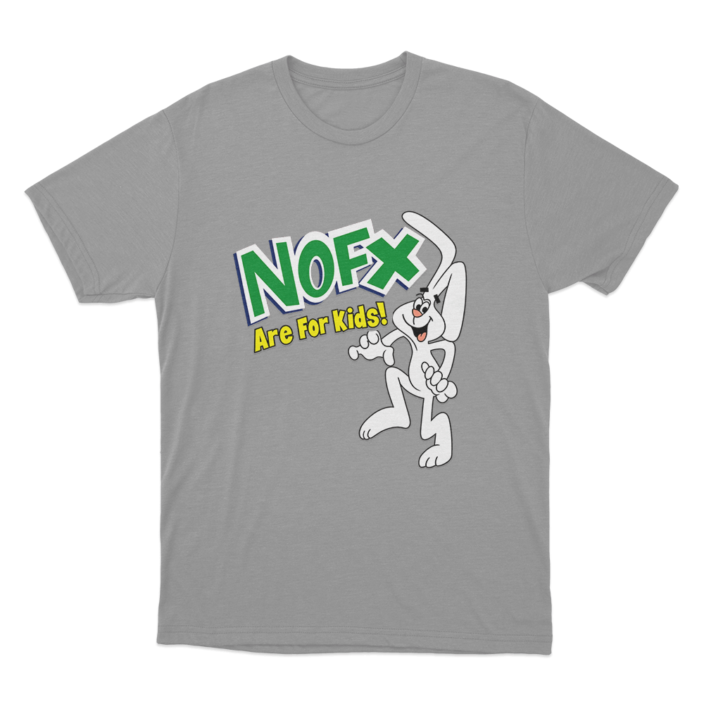 NOFX Are For Kids Unisex T Shirt Grey NOFX Are For Kids Unisex T Shirt Grey