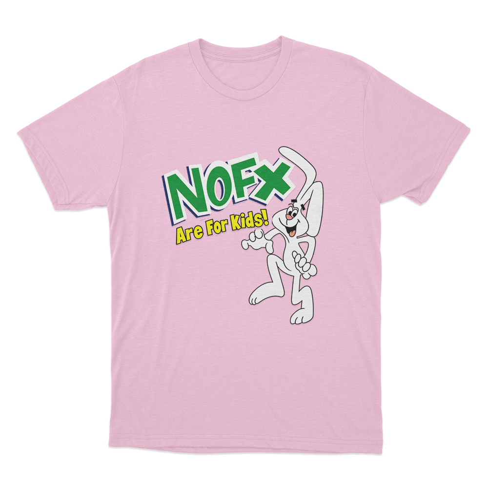 NOFX Are For Kids Unisex T Shirt Pink NOFX Are For Kids Unisex T Shirt Pink