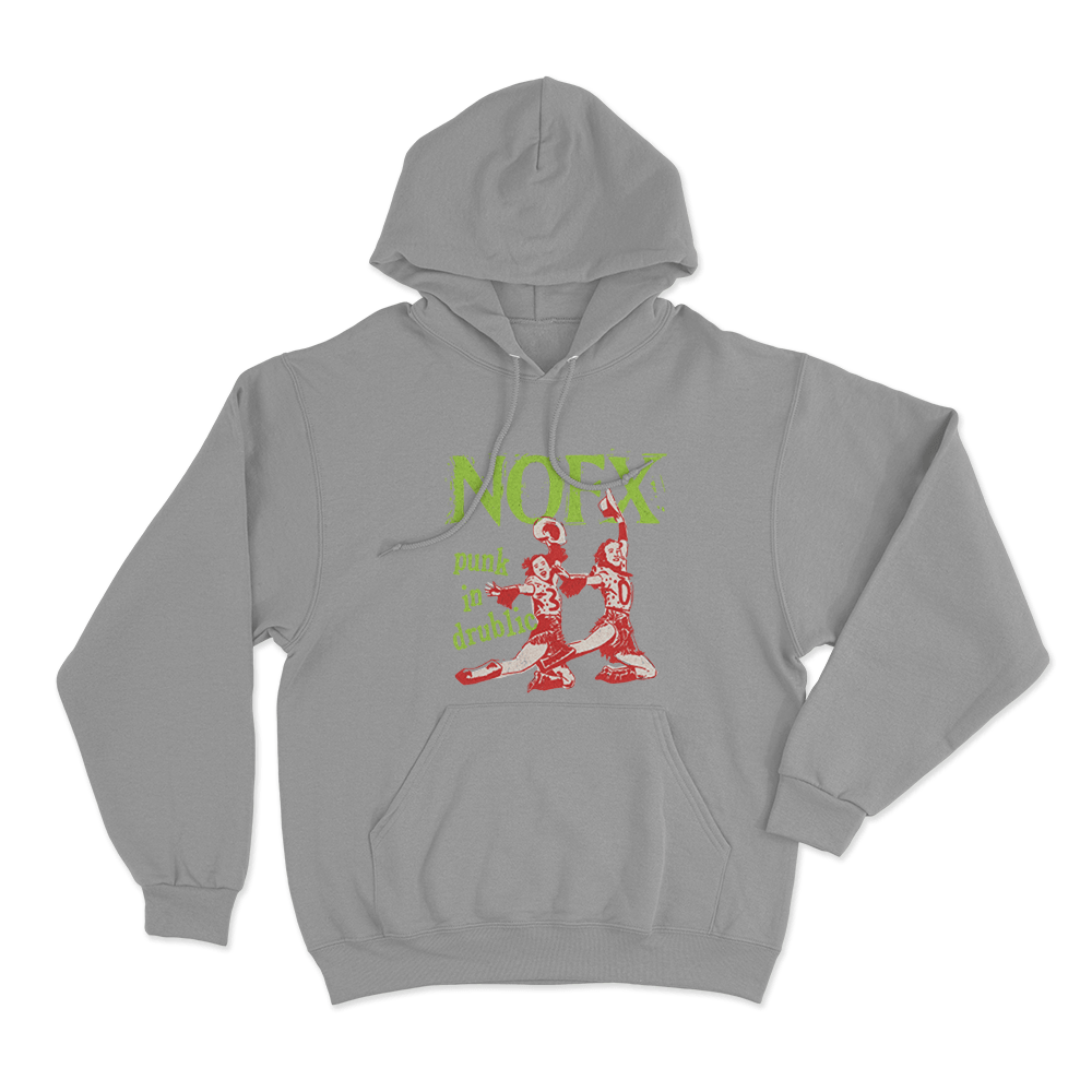 NOFX Punk In Drublic Unisex Hoodie Grey NOFX Punk In Drublic Unisex Hoodie Grey