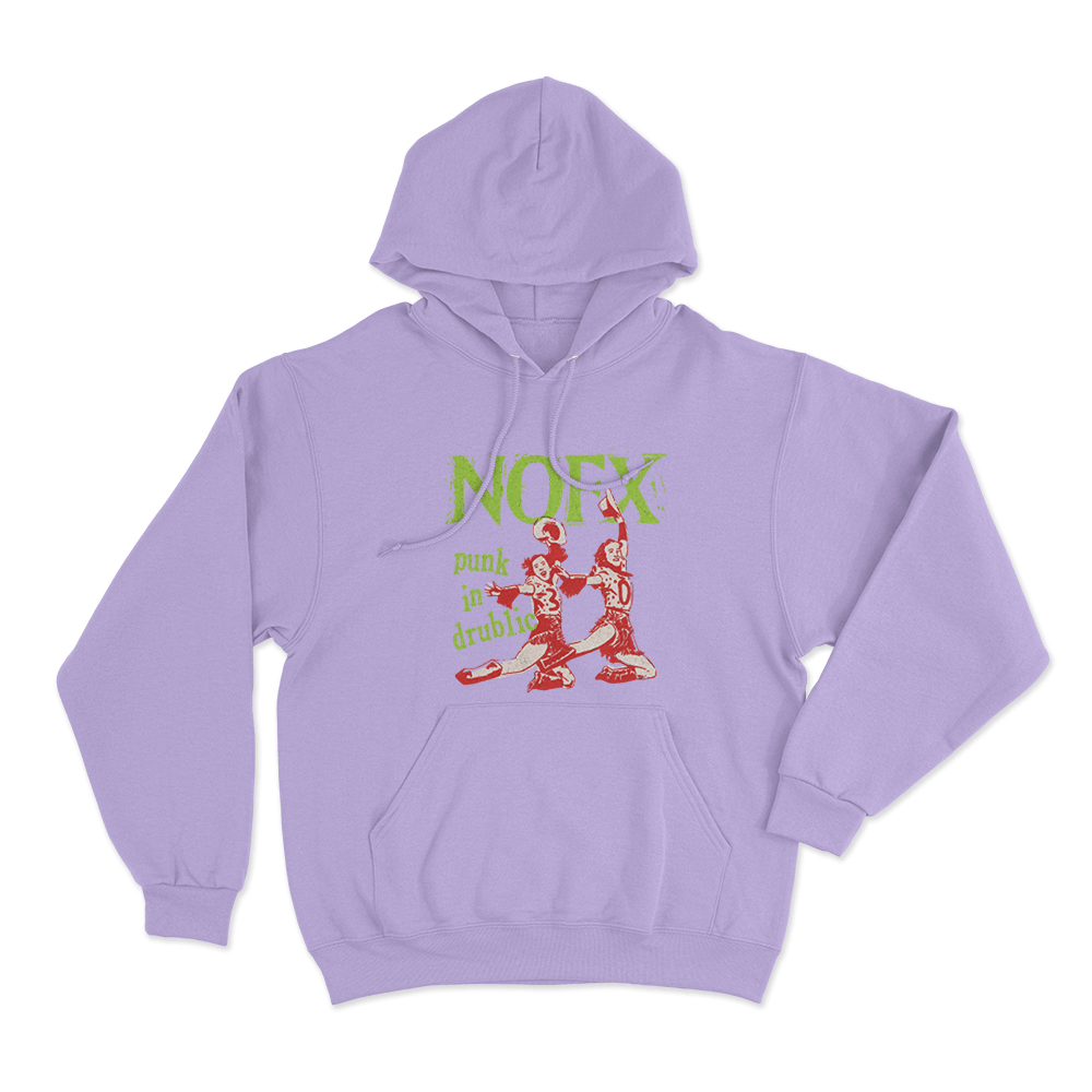 NOFX Punk In Drublic Unisex Hoodie Purple NOFX Punk In Drublic Unisex Hoodie Purple