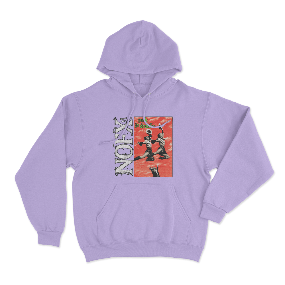 Punk In Drublic Album Artwork Unisex Hoodie Purple Punk In Drublic Album Artwork Unisex Hoodie Purple