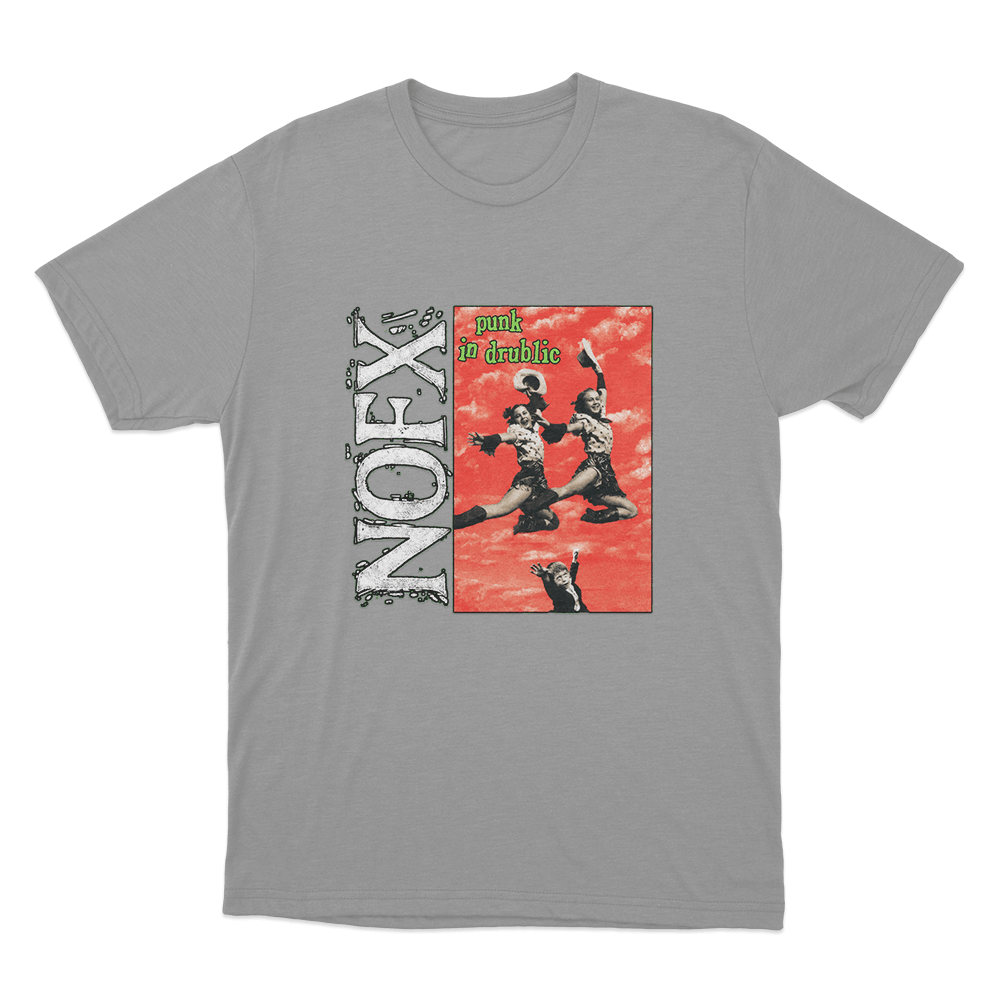Punk In Drublic Album Artwork Unisex T Shirt Grey Punk In Drublic Album Artwork Unisex T Shirt Grey