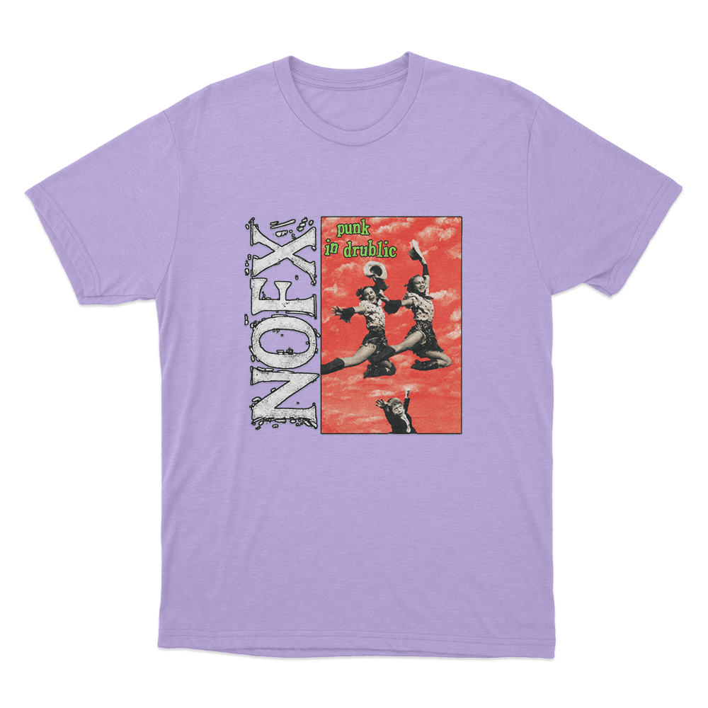 Punk In Drublic Album Artwork Unisex T Shirt Purple Punk In Drublic Album Artwork Unisex T Shirt Purple
