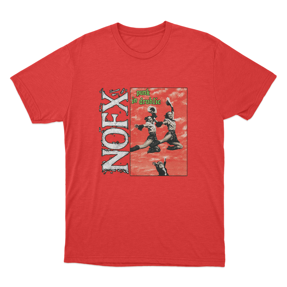 Punk In Drublic Album Artwork Unisex T Shirt Red Punk In Drublic Album Artwork Unisex T Shirt Red