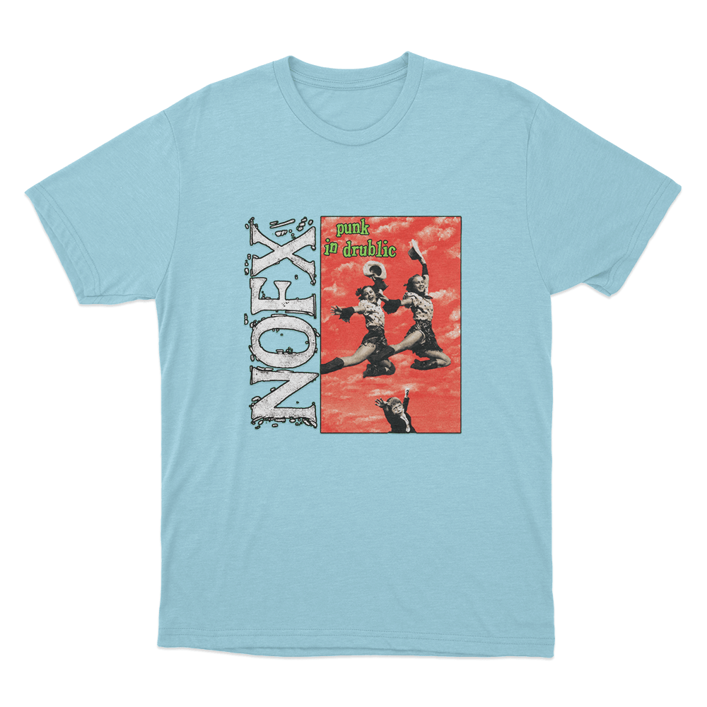 Punk In Drublic Album Artwork Unisex T Shirt Sky Blue Punk In Drublic Album Artwork Unisex T Shirt Sky Blue