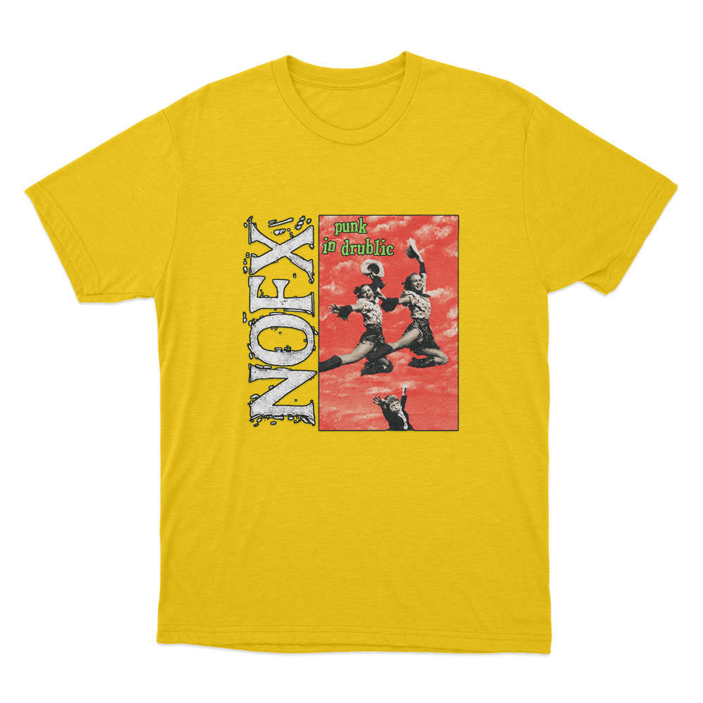 Punk In Drublic Album Artwork Unisex T Shirt Yellow Punk In Drublic Album Artwork Unisex T Shirt Yellow