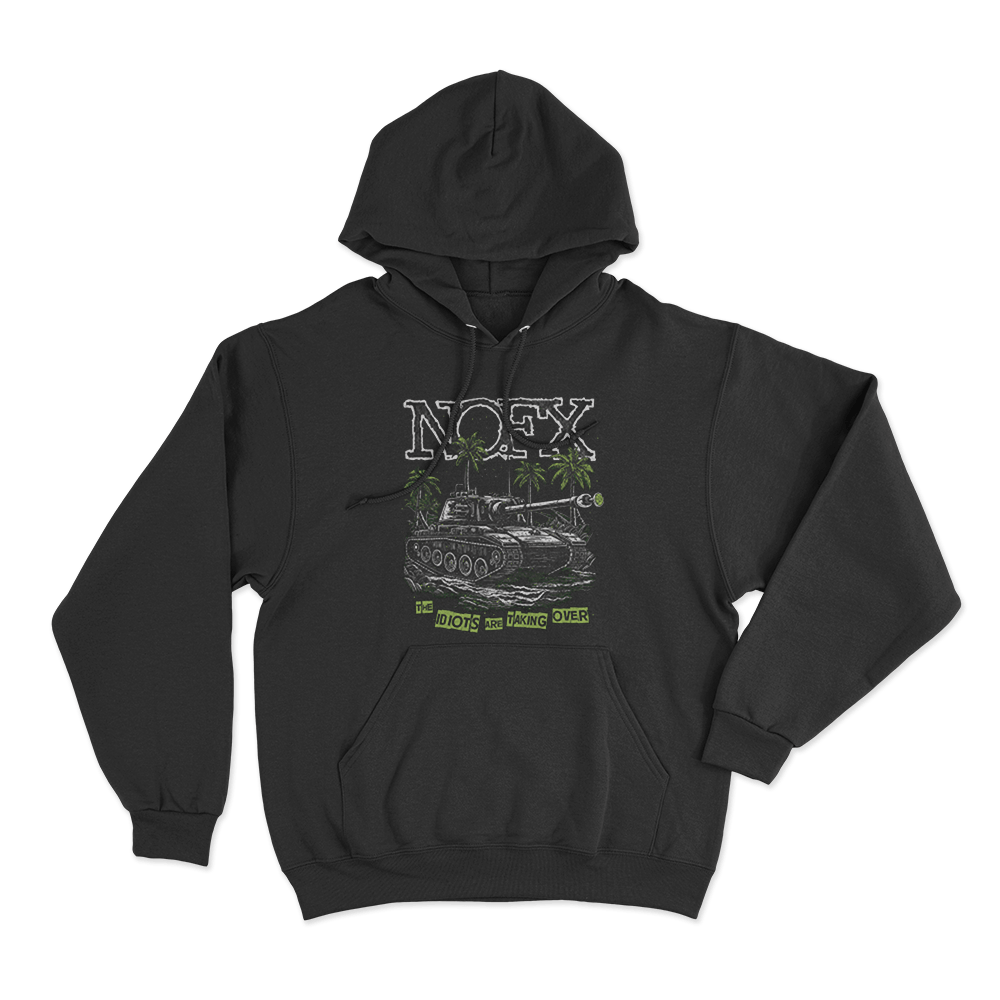 The Idiots Are Taking Over Unsiex Hoodie Black The Idiots Are Taking Over Unsiex Hoodie Black