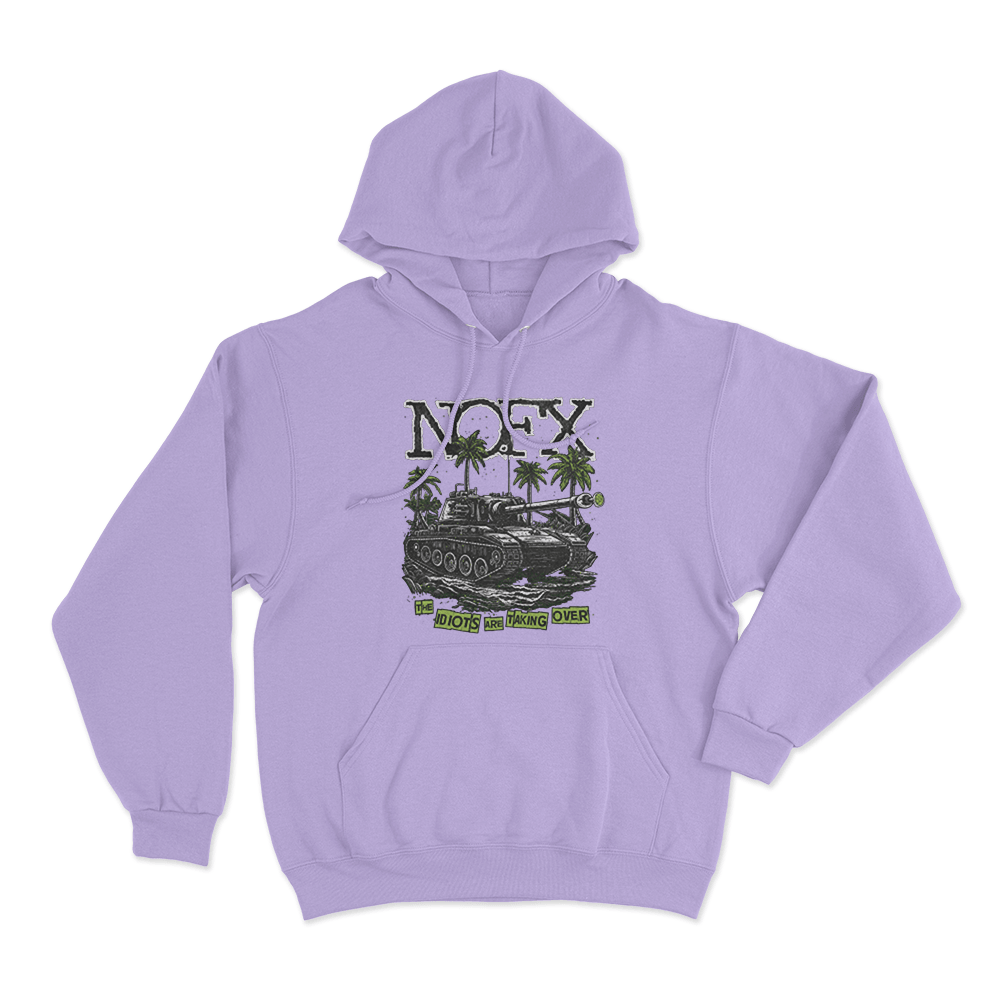 The Idiots Are Taking Over Unsiex Hoodie Purple The Idiots Are Taking Over Unsiex Hoodie Purple
