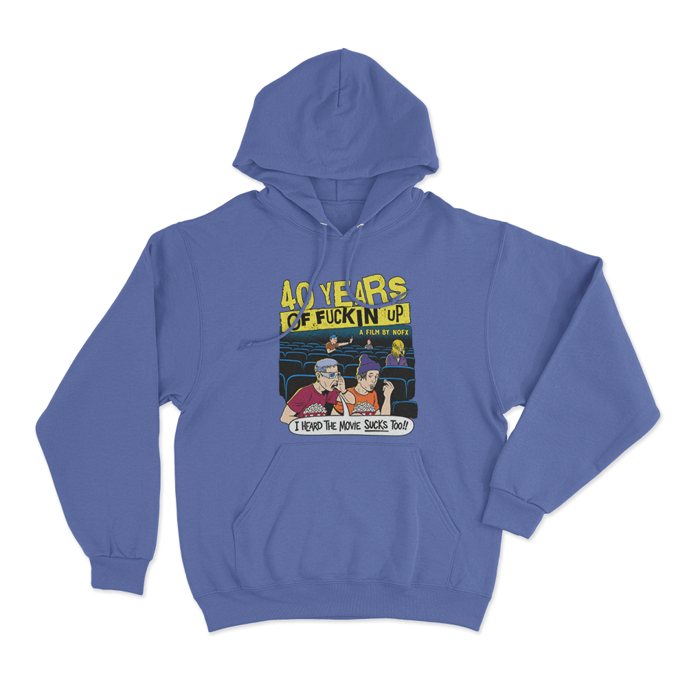 This Movie Sucks Unisex Hoodie Blue This Movie Sucks Unisex Hoodie Blue