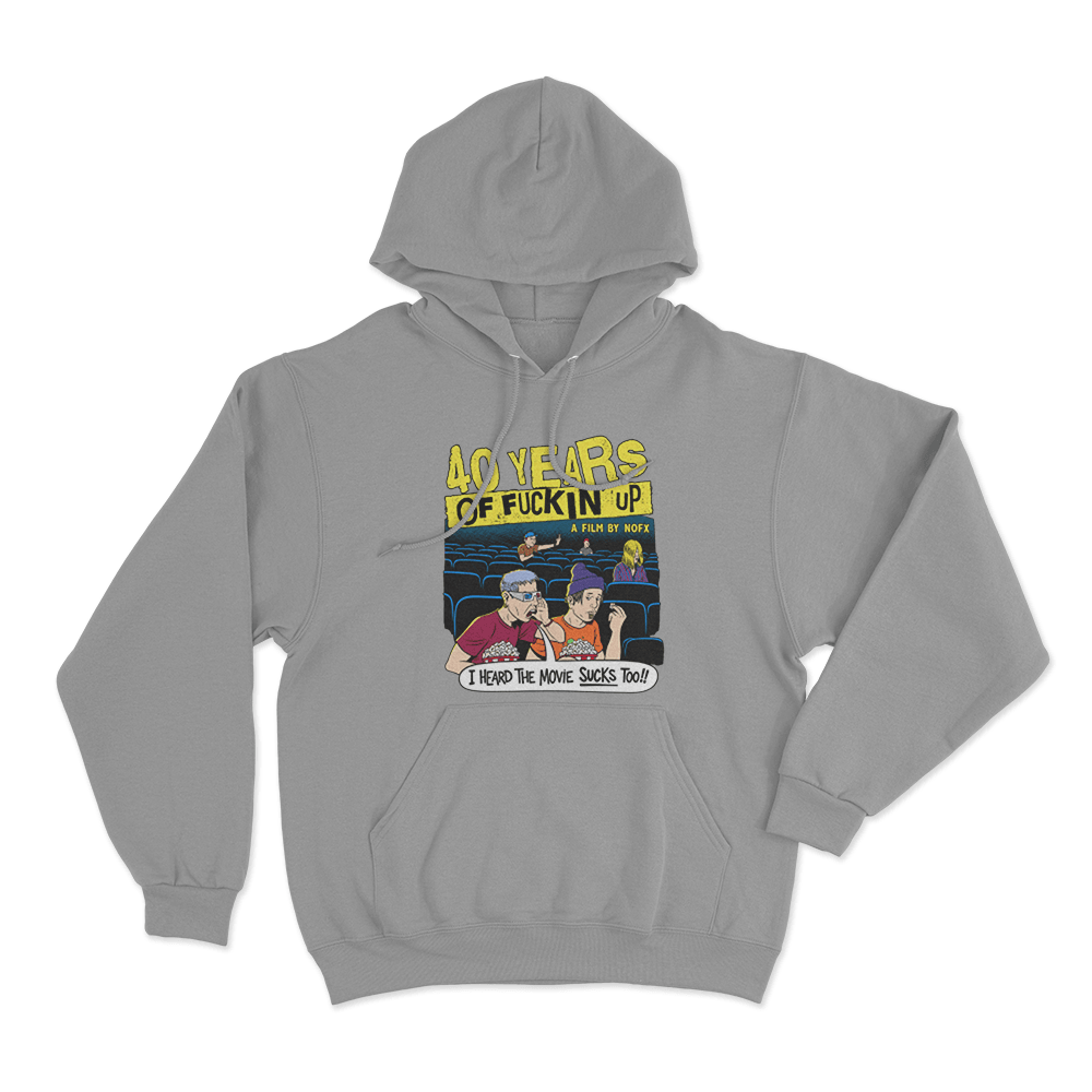 This Movie Sucks Unisex Hoodie Grey This Movie Sucks Unisex Hoodie Grey