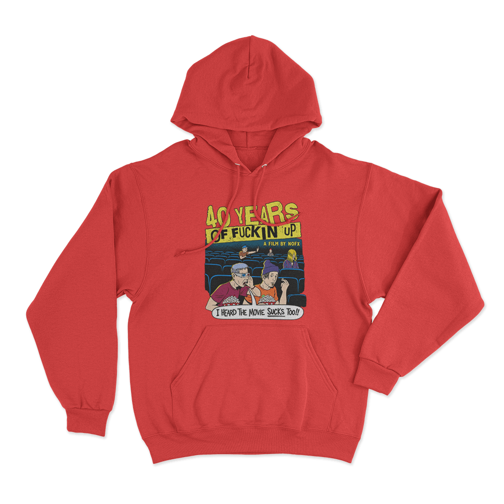 This Movie Sucks Unisex Hoodie Red This Movie Sucks Unisex Hoodie Red