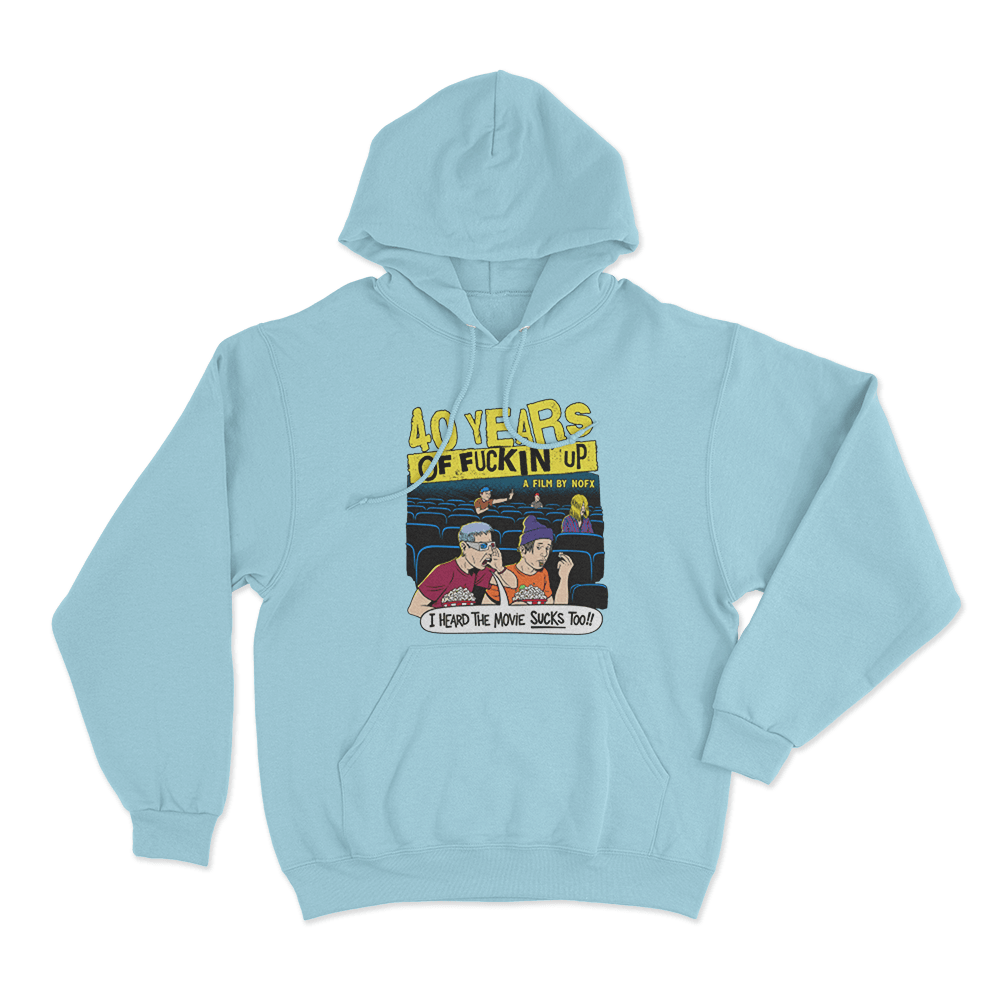 This Movie Sucks Unisex Hoodie Sky Blue This Movie Sucks Unisex Hoodie Sky Blue
