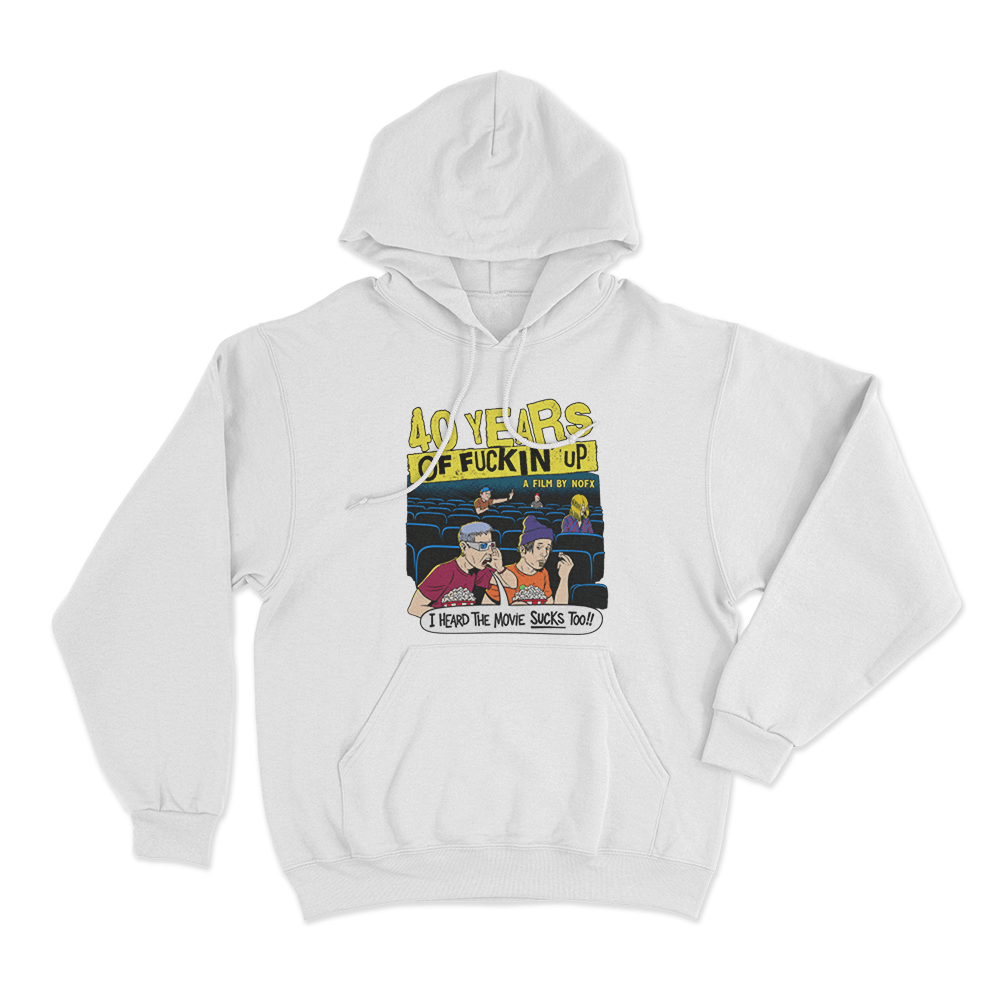 This Movie Sucks Unisex Hoodie White This Movie Sucks Unisex Hoodie White
