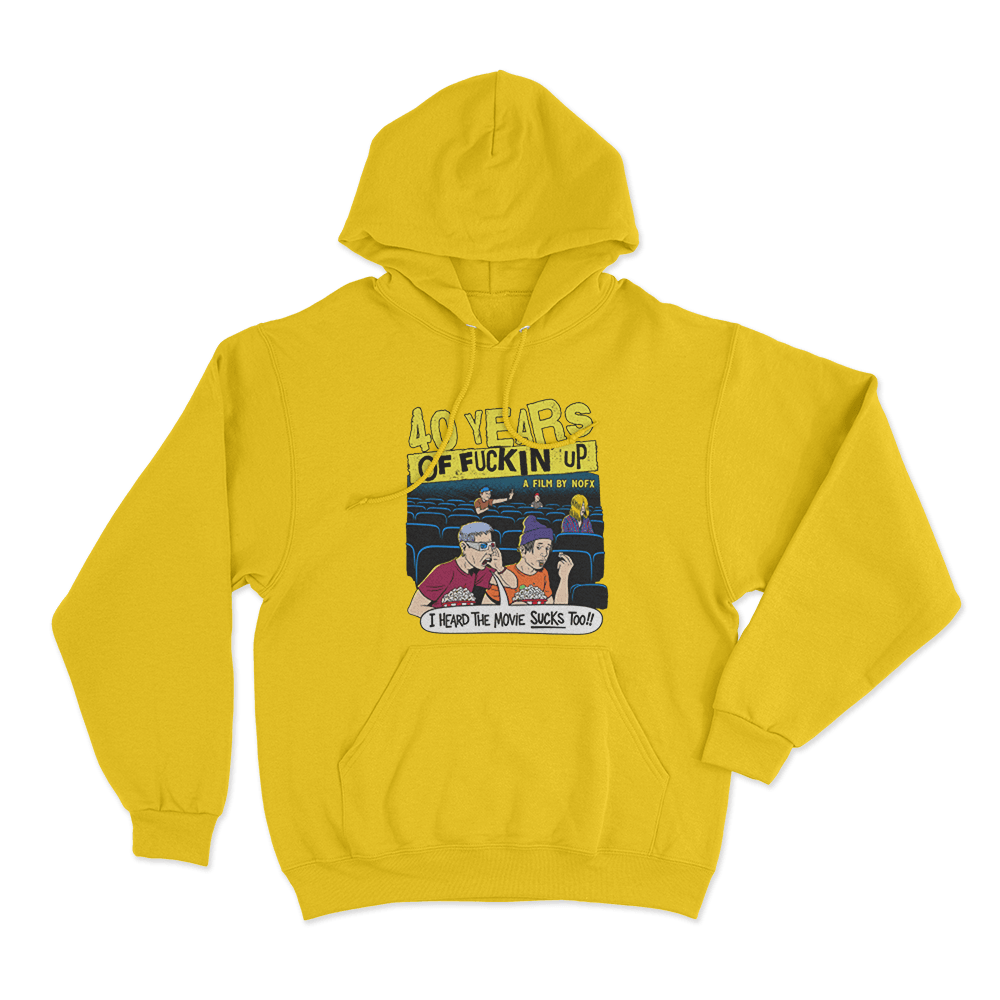 This Movie Sucks Unisex Hoodie Yellow This Movie Sucks Unisex Hoodie Yellow