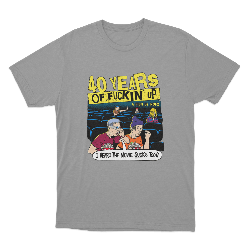 This Movie Sucks Unisex T Shirt Grey This Movie Sucks Unisex T Shirt Grey