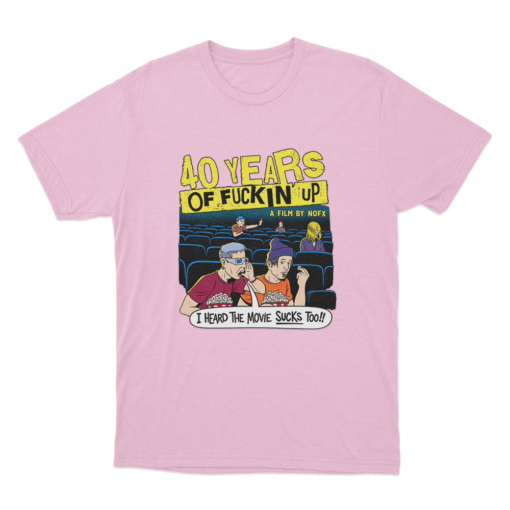 This Movie Sucks Unisex T Shirt Pink This Movie Sucks Unisex T Shirt Pink