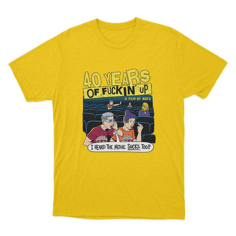 This Movie Sucks Unisex T Shirt Yellow This Movie Sucks Unisex T Shirt Yellow